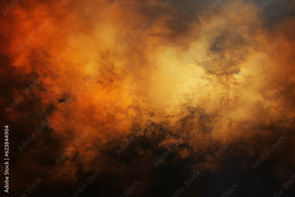 Naklejka premium An abstract smoky heat cloud-like texture with a grunge feel