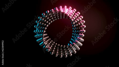 Wallpaper Mural Abstract animation of objects Hypnotically looping, 3d animation. Torontodigital.ca