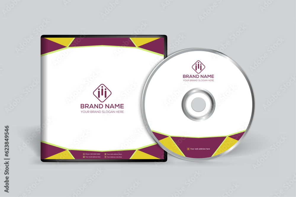 Creative CD cover template