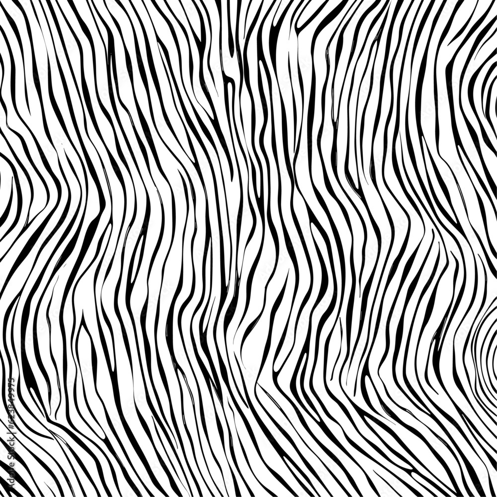 Black and white scribble pattern
