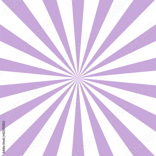 Purple sun rays vector background