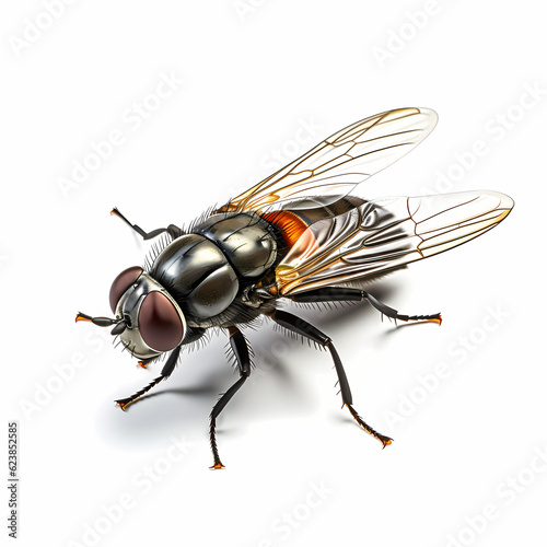 Fly Isolated on White