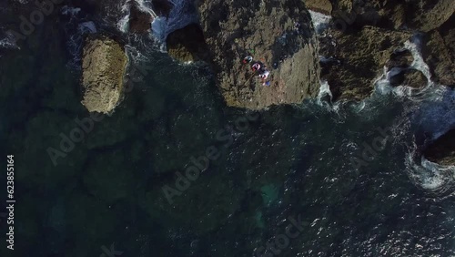 Wallpaper Mural 小琉球の海岸の空撮 | 台湾 Torontodigital.ca