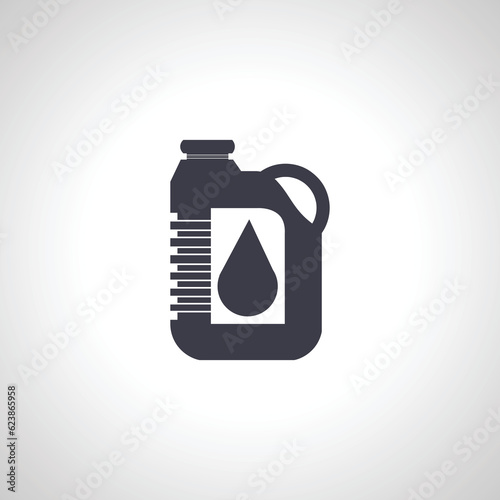 petrol canister icon, oil jerrycan icon.