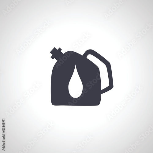 petrol canister icon, oil jerrycan icon.