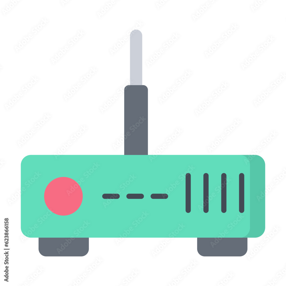 Router Flat Icon