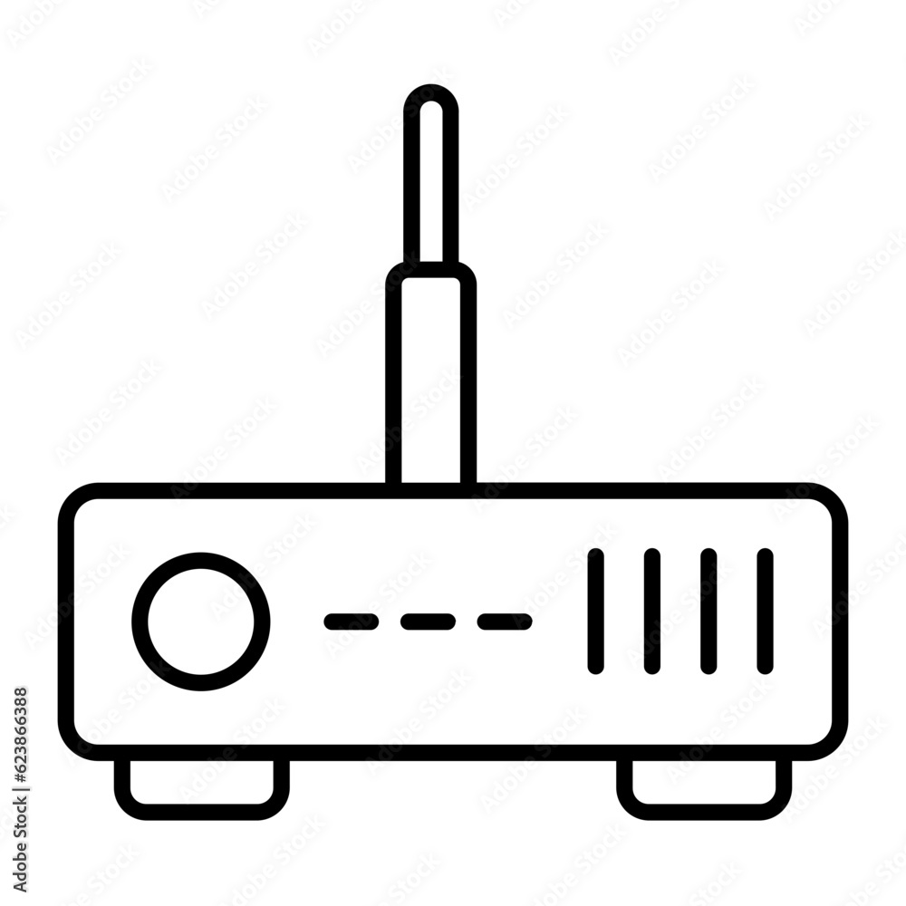 Router Line Icon
