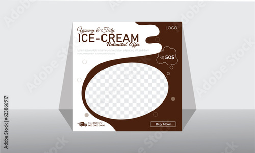 Testy Food Social Media Post Design