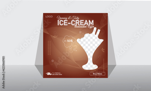 Testy Food Social Media Post Design