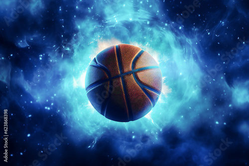 Court of Dreams: The Heartbeat of Basketball, MVP, neon, Game Time: The Intensity of Basketball Universe