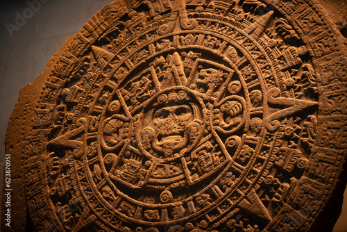 aztec sun stone mexico tenochtitlan
