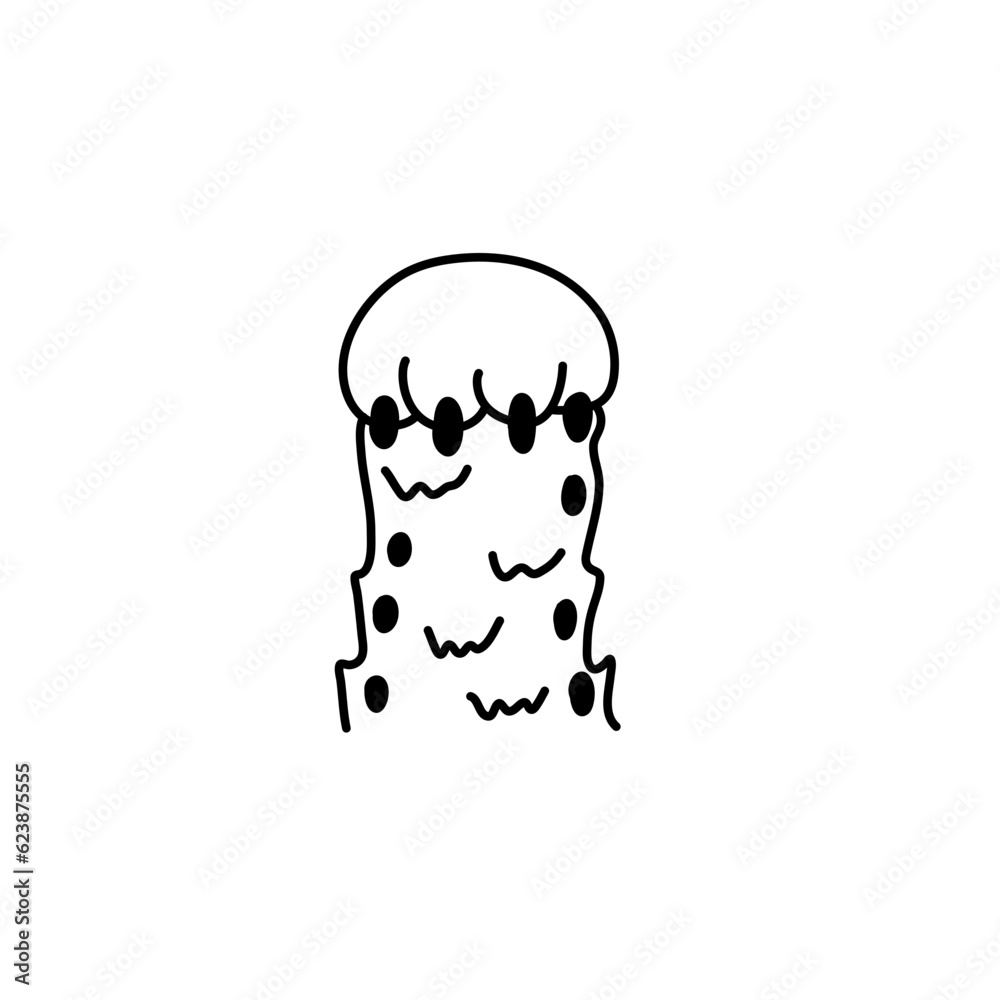 Cat paw. dog paw. cat breed vector doodle illustration Cat paw. dog paw. cat breed vector doodle illustration