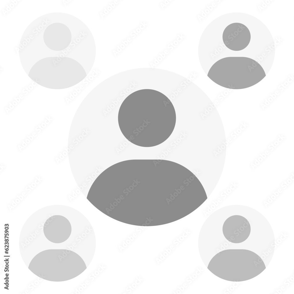 Vector flat illustration in grayscale. Avatar, user profile, person icon, gender neutral silhouette, profile picture. Suitable for social media profiles, icons, screensavers and as a template. Vector flat illustration in grayscale. Avatar, user profile, person icon, gender neutral silhouette, profile picture. Suitable for social media profiles, icons, screensavers and as a template.