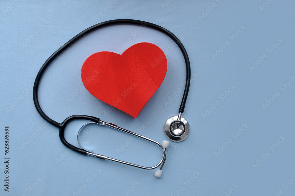 estetoscópio medico com coração, dia internacional da saúde estetoscópio medico com coração, dia internacional da saúde