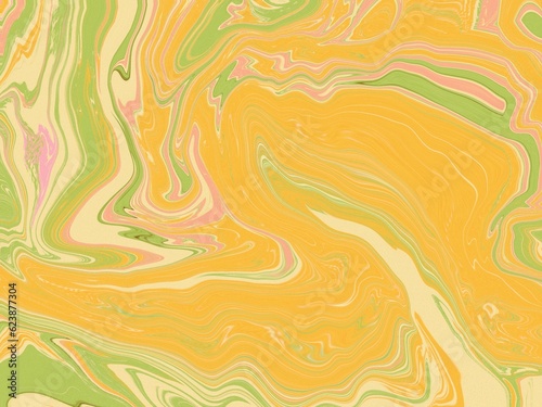 Fotografía Abstract Liquid Gradient Background Acrylic Art