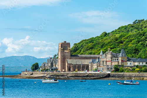 Bild auf Leinwand Oban Bay and Seafront, Oban, Argyll and Bute, Scotland, UK