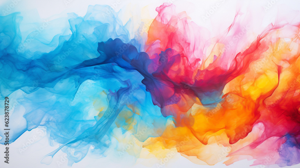 Abstract watercolor paint background