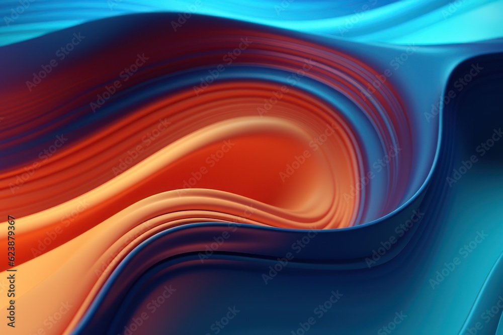 Abstract background with wavy line pattern. AI generated Abstract background with wavy line pattern. AI generated
