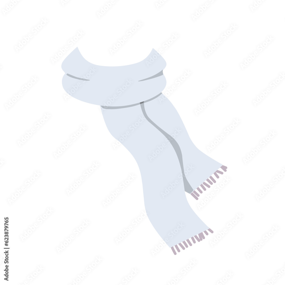 Winter Clothes Illustration, winter scarf, cute winter scarf Winter Clothes Illustration, winter scarf, cute winter scarf