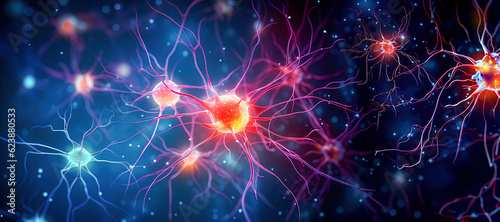Neuron Cells building a neural network