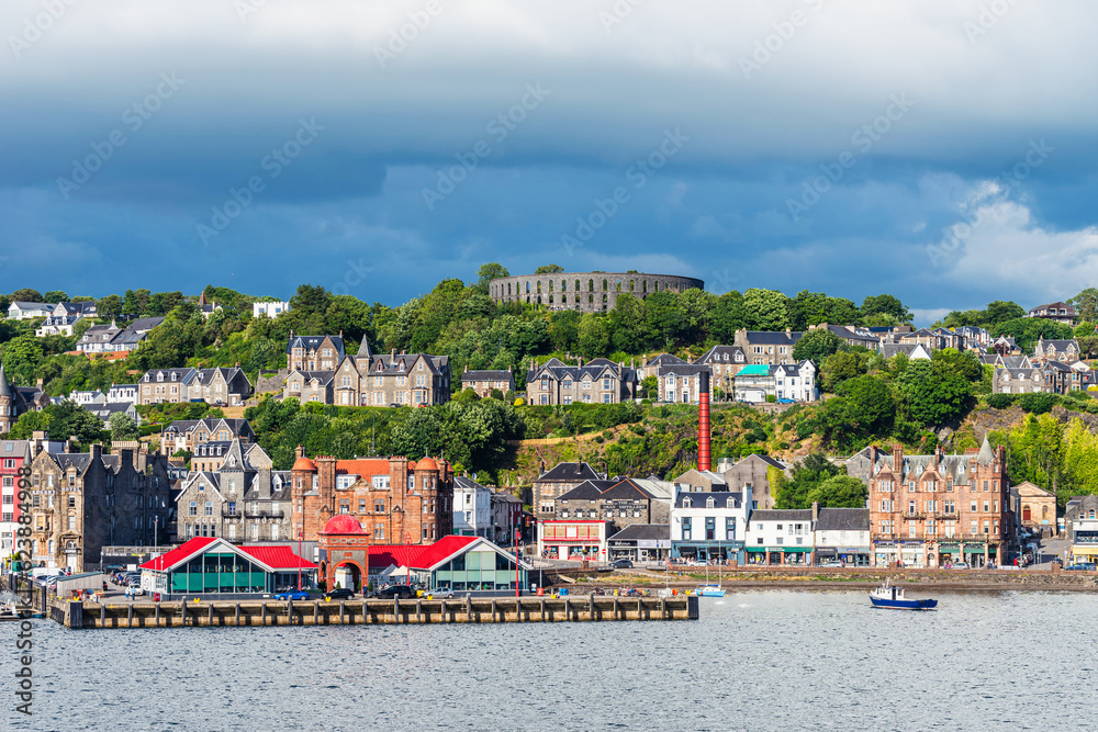 Oban Bay and Seafront, Oban, Argyll and Bute, Scotland, UK