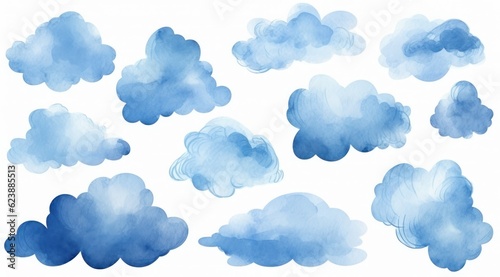 blue cloud set 