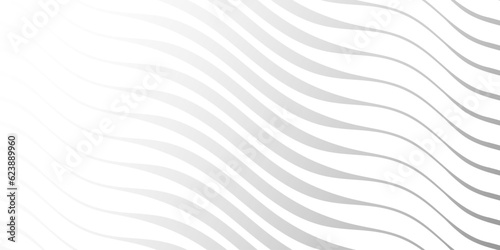 Diagonal lines halftone effect. Abstract black and white background with curve lines and waves. 