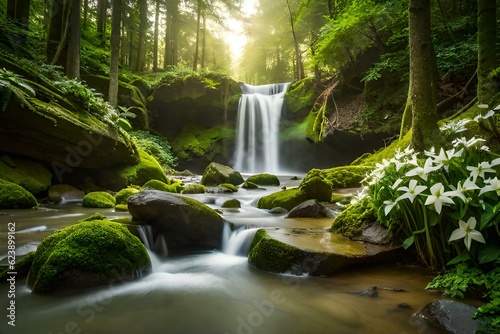 waterfall in the forest