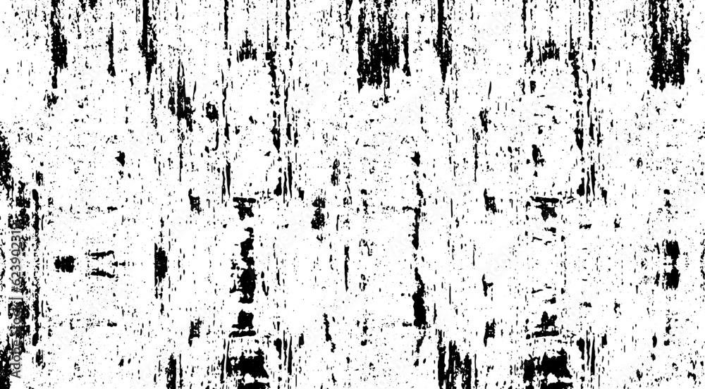 Fototapeta premium Rough black and white texture vector. Distressed overlay texture. Grunge background. Abstract textured effect. Vector Illustration. Black isolated on white background. EPS10