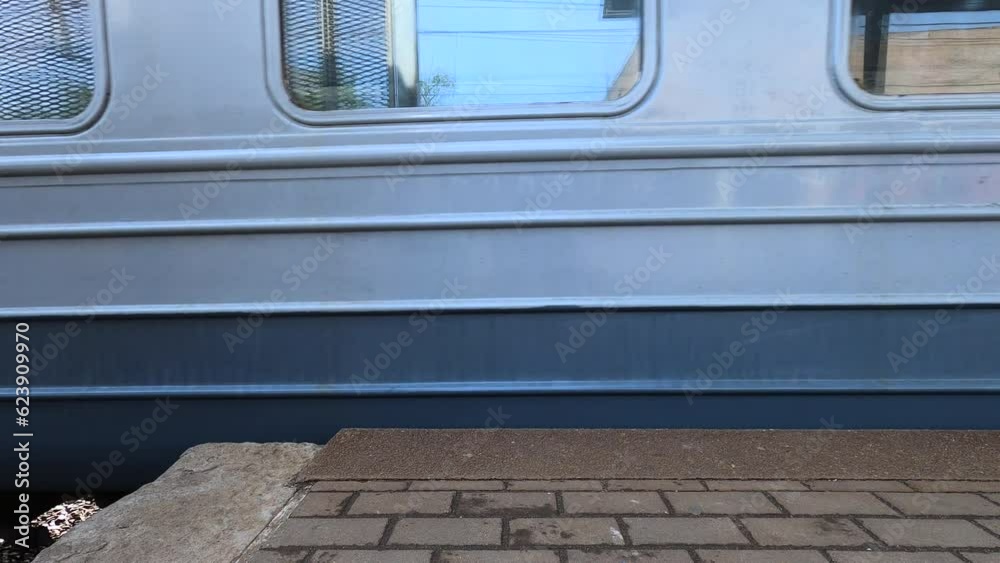 Electric trains as modern form of railway transport that move with speed and motion, running from station and stopping at each platform of city traffic. Electric trains as modern form of railway transport that move with speed and motion, running from station and stopping at each platform of city traffic.