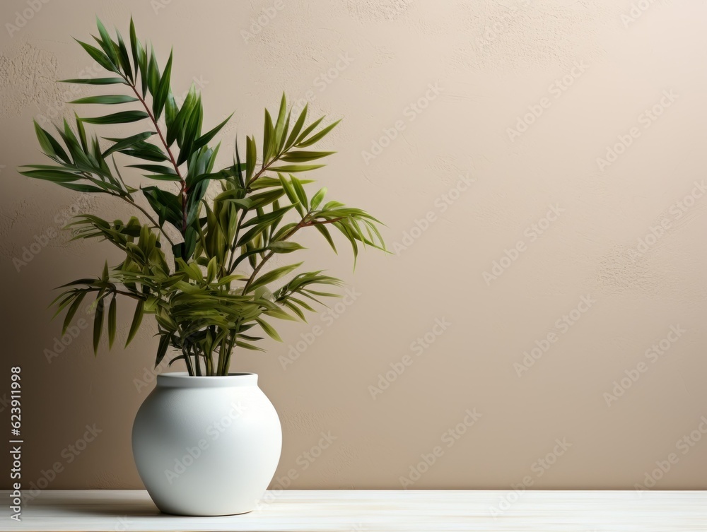 Futuristic AI-Generated Wall Art Mockup