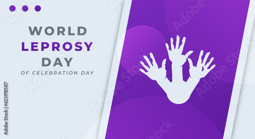 World Leprosy Day Celebration Vector Design Illustration for Background, Poster, Banner, Advertising, Greeting Card