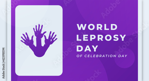 World Leprosy Day Celebration Vector Design Illustration for Background, Poster, Banner, Advertising, Greeting Card