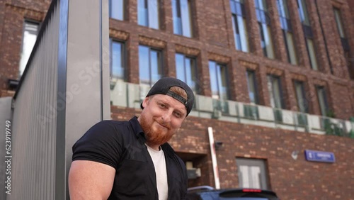 Wallpaper Mural Red-bearded muscular guy super sex Torontodigital.ca