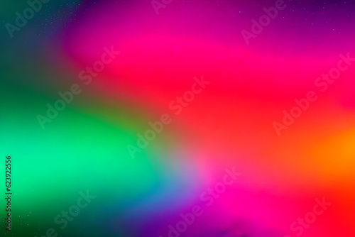 color blurred abstract gradient  grainy background  glowing light. Neon colors flow  grainy texture effect  color gradient background blurred