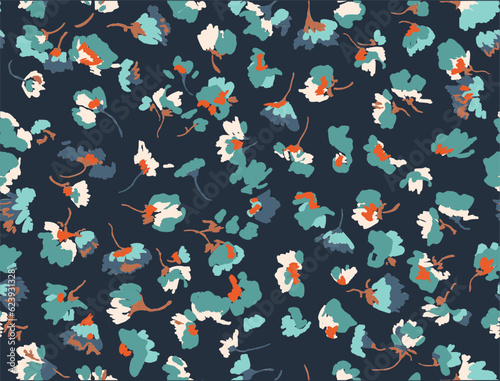 liberty floral pattern for textile, decoration and decoration