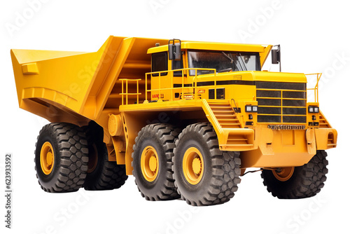 Earth mover. isolated object, transparent background