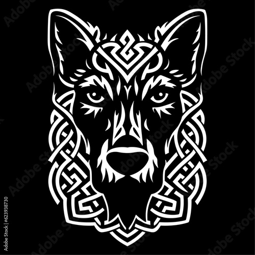 Dog celtic knot
