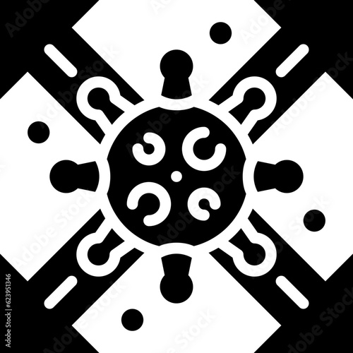 pandemic solid icon