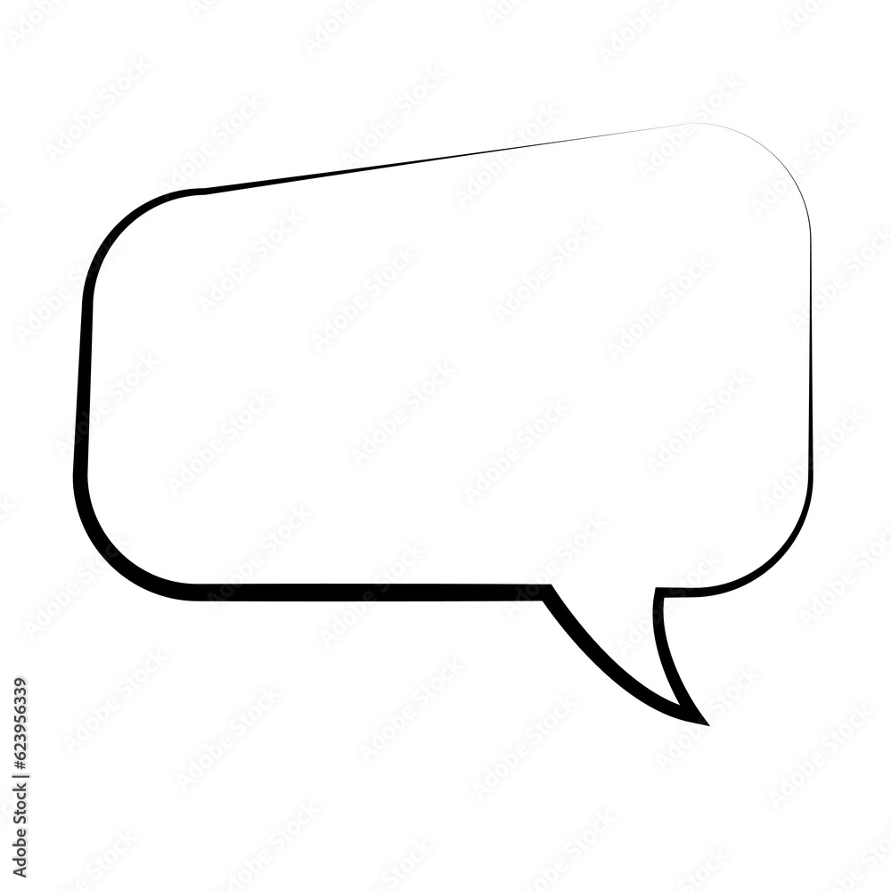 Digital png illustration of speech bubble with copy space on transparent background Digital png illustration of speech bubble with copy space on transparent background