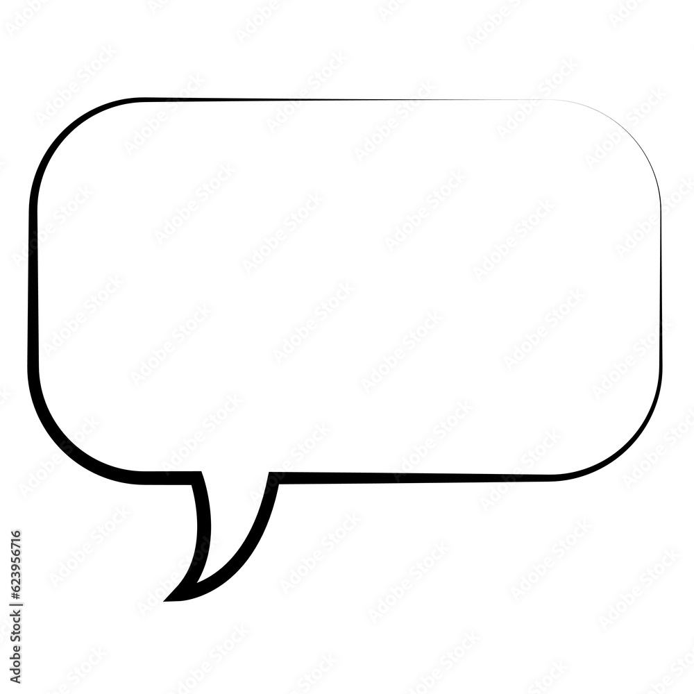 Digital png illustration of speech bubble with copy space on transparent background Digital png illustration of speech bubble with copy space on transparent background