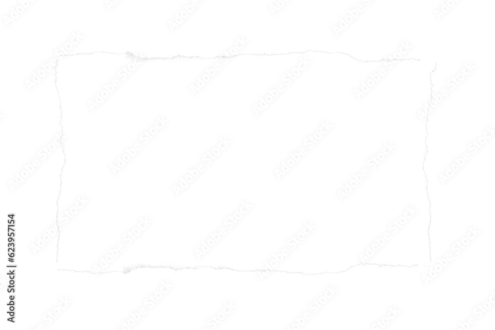 Digital png illustration of white paper with copy space on transparent background