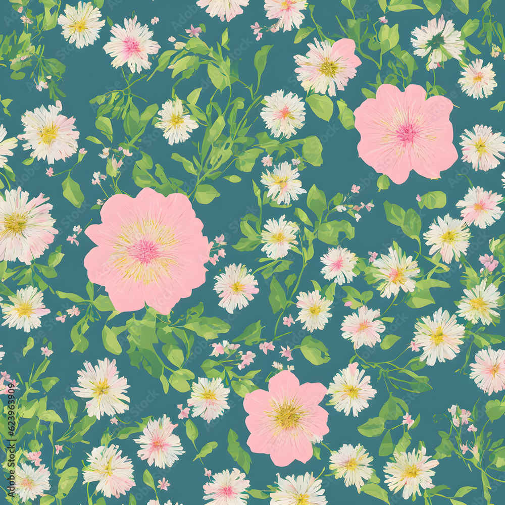 seamless floral pattern seamless floral pattern