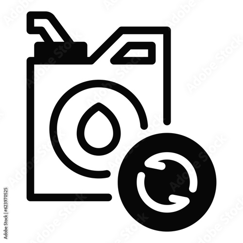 reusable oil icon