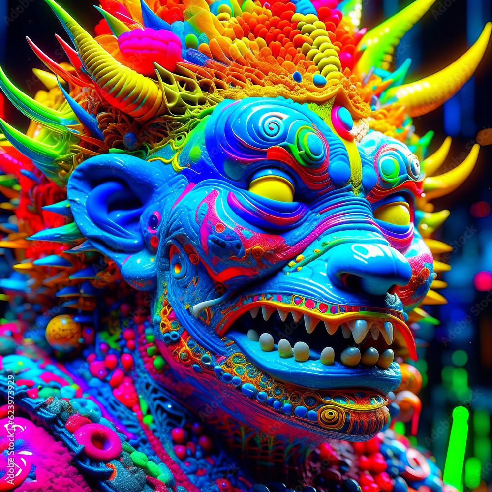 a close up of a person wearing a costume. mystical, religion. a close up of a person wearing a costume. mystical, religion.