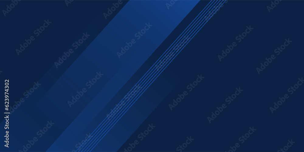Dark blue background. Modern line stripes curve abstract presentation background Dark blue background. Modern line stripes curve abstract presentation background
