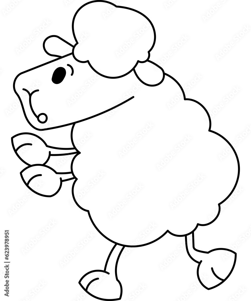 Sheep Coloring Page Sheep Coloring Page