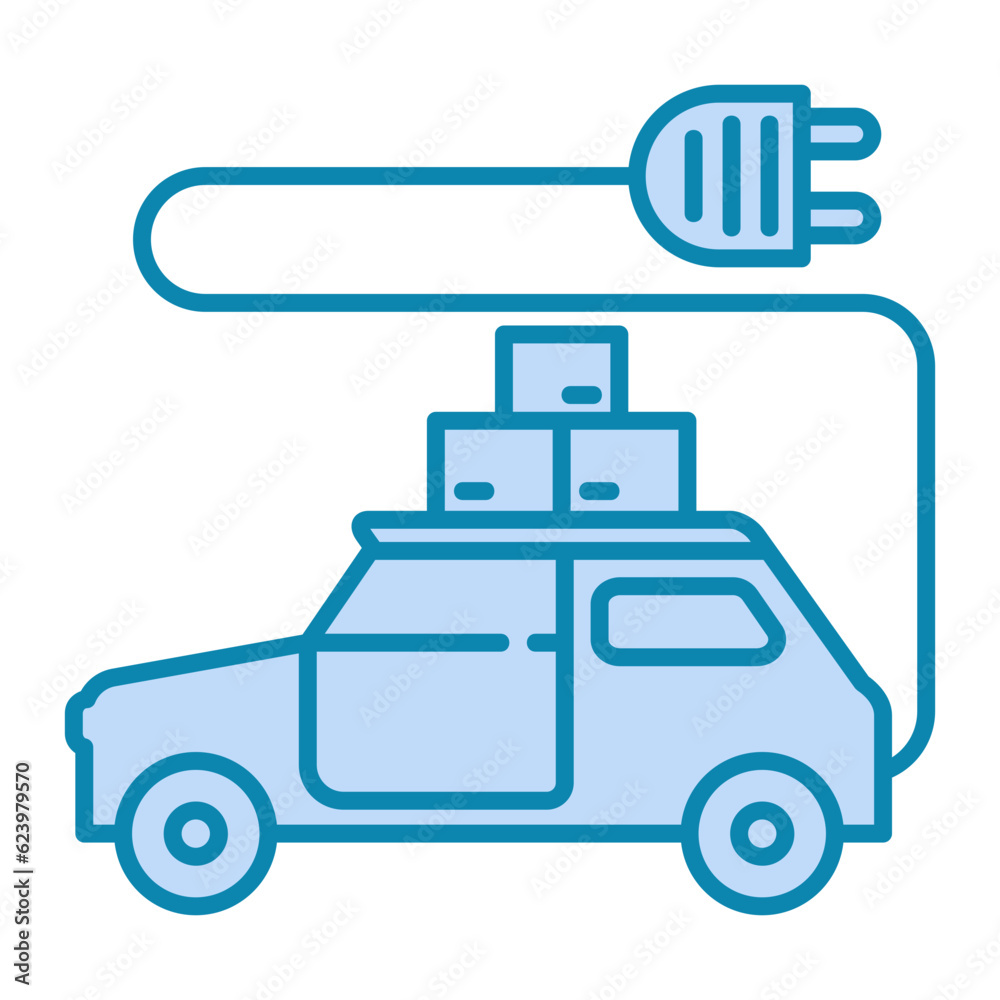 Obraz premium Electric Car