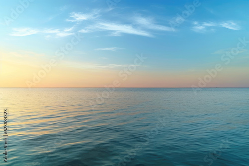 Seaside Horizon. Generative AI © Andrii 