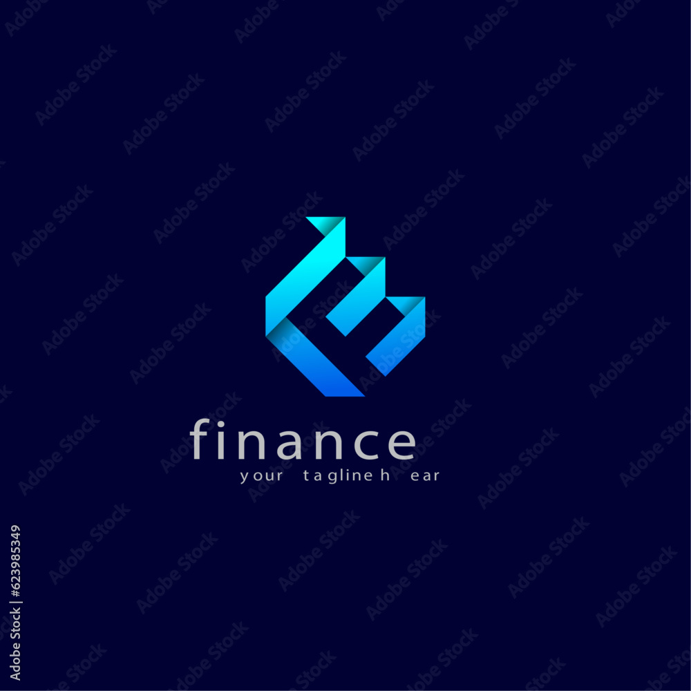 Simple Financial And Accounting Logo Design for financial company. Simple Financial And Accounting Logo Design for financial company.